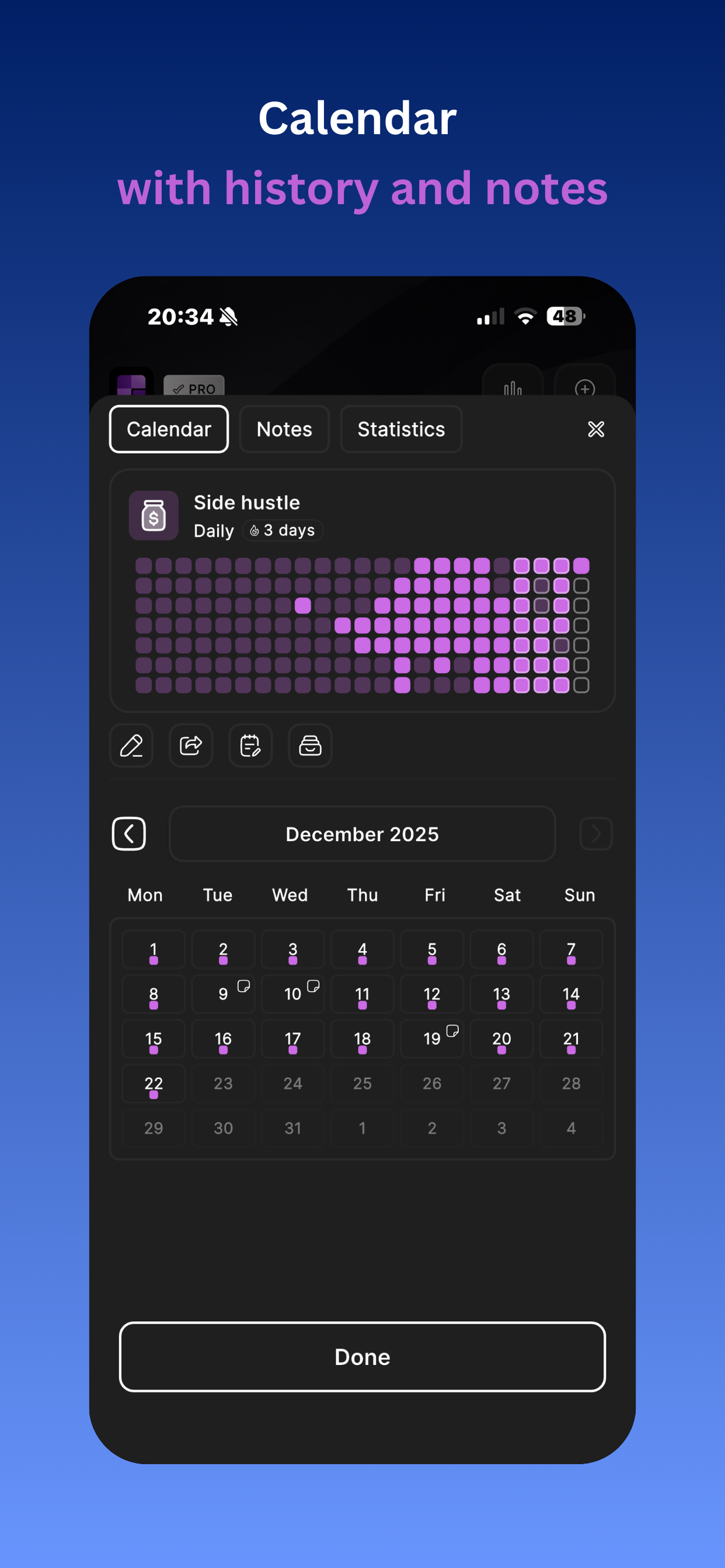 Insights and statistics